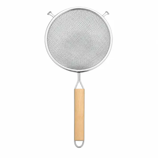 [M-COL0018] Colador De Doble Malla De Acero Inoxidable 15 Cm Eccomi