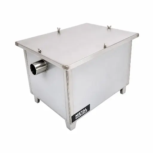 [M-EQUIP0020] Trampa De Grasa En Acero Inoxidable 50x35x35Cm 