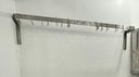 CUELGA OLLAS DE PARED 16 GANCHOS 140X30 CENTIMETROS STEEL SOLUTION