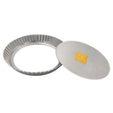 MOLDE PARA PIE CON BASE REMOVIBLE 20X3 CENTIMETROS MARCA ALUMWARE