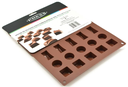MOLDE PARA CHOCOLATE DE SILICON 30 UND 23X27X1 5 CENTIMETROS PRESS