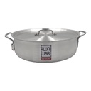 CACEROLA CON TAPA 25 LTRS ALUMWARE