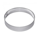 AROS LISOS PARA PAN DE HAMBURGUESAS 12X3 CENTIMETROS REALTAURO