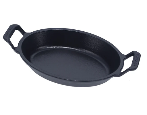 [M-UTEN0405] Cazuela Ovalada Esmaltada De 21X15 Cm Victoria