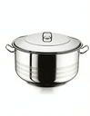 OLLA CON TAPA ACERO INOXIDABLE 50X30 HDA HASCEVHER