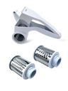 RALLADOR CON 3 RODILLOS INTERCAMBIABLES GHIDINI