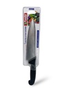 CUCHILLO PARA CARNE 18 CENTIMETROS ON CMANGO ANTIDESLIZANTE NEGRO FAMILY INOXIDABLE