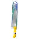 CUCHILLO PROFESIONAL 26 CENTIMETROS CON MANGO ANTIDESLIZANTE AMARILLO PAOLUCCI