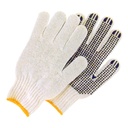 PAR DE GUANTES DE PUNTOS PVC BLANCO