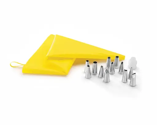 [M-UTEN1070] Set Decorador De Repostería Acero Inoxidable 13 Piezas Cuisinart