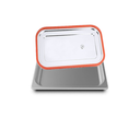 BANDEJA 65X53X4 ACERO INOXIDABLE C TAPA PIMAK