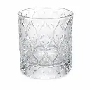 Vaso De Whisky Old Fashioned Leafy De Vidrio 10 Oz 300 Ml Set x6 Pasabahce