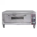 Horno Eléctrico Para Pizza De Acero Inoxidable 59x120x80 Cm 220 V Iboia