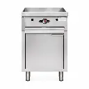 Plancha A Gas De Acero Inoxidable Con Puerta 85,8x61x87 Cm Iboia
