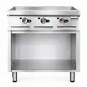 Plancha A Gas De Acero Inoxidable Con Base 91x48 Cm Iboia 