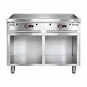Plancha A Gas De Acero Inoxidable Con Base 85,8x122x87 Cm Iboia